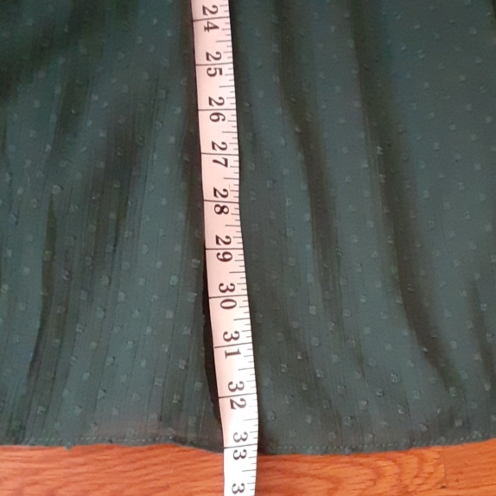 NWOT zara green dress floral - Picture 5 of 8